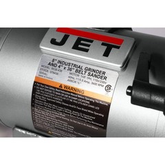 Jet 8-Inch Industrial Combination Grinder And4 X 36 Belt Sander