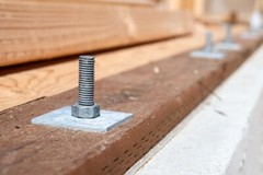 Sandbaggy 1/2″ x 12″ Threaded Concrete Anchor L-Bolts – Hot Dipped Galvanized