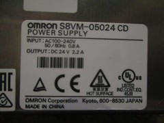 Omron S8VM-05024 CD Power Supply Module 100-240VAC 24VDC 2.2A S8VM-05024-CD*NEW*