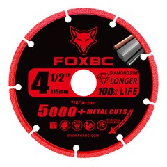 4.5 in. Diamond Metal Cut-Off Wheel -3 Pack
