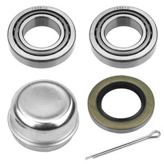 2pack Trailer Hub Wheel Bearings L44649/L44610 1-1/16″ Axle Spindle 2,000 lbs