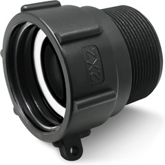 275 330 Gallon IBC Tote Adapter 2″ Female Buttress Coarse Thread X 2″ Male NPT P