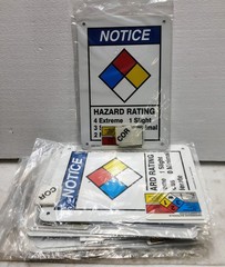 (10) Accuform – ZFD812VA – NFPA Signs, NFPA Diamond Hazard Rating – 10 in X 7 in