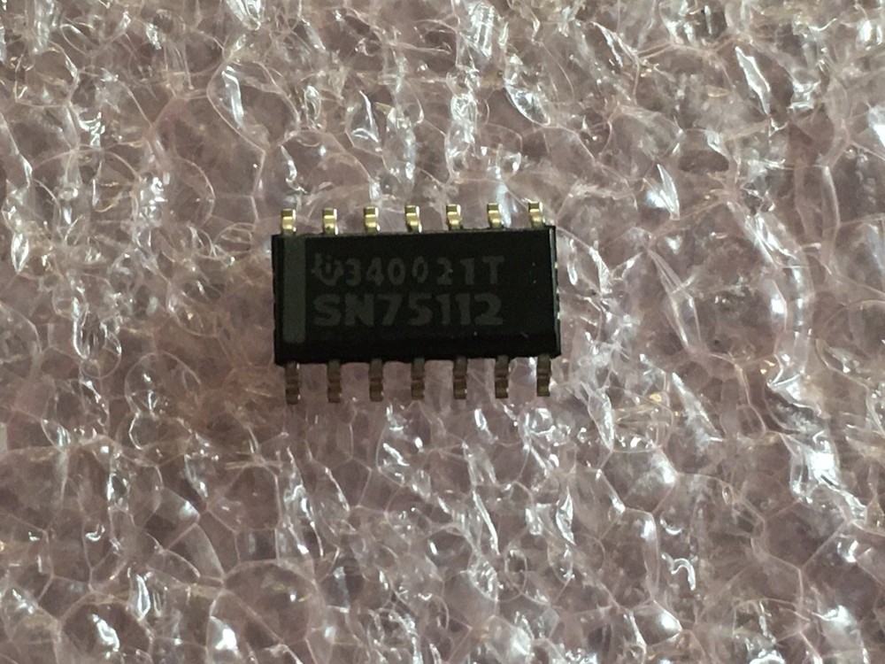 SN75112D DUAL LINE DRIVER 2-FUNC 2-DRVR BIPOLAR PLASTIC SOP 14-PIN (LOT OF 5)