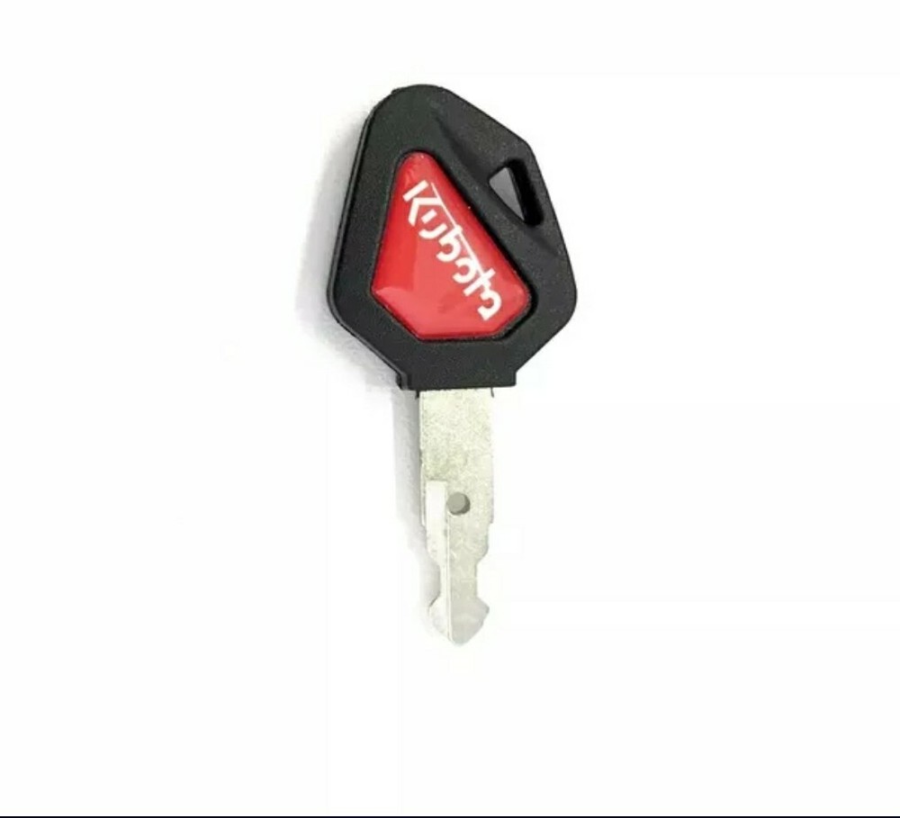 1 Kubota Skid Steer Track Loader Mini Excavator Ignition Key with Red Logo 459A