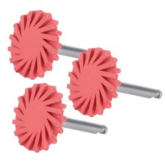 6Pcs Dental Composite Polishing Wheel RA 2.35mm Coarse/Medium/Fine Polisher