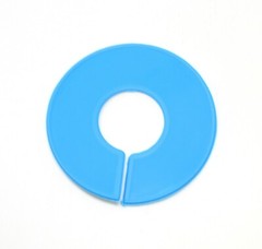 Pink and Blue Round Plastic Blank Rack Size Dividers – Multi-Pack