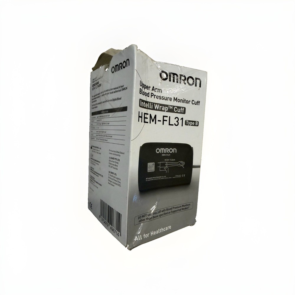 Omron HEM-FL31 Type B Upper Arm Blood Pressure Cuff 22-42cm Open Box