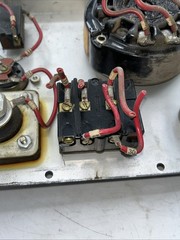 welder OHMITE 412-B 412-6 1 Pole 6 Position 50A 300Vac Power Tap Switch