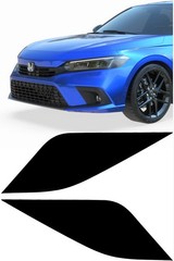 Amber Delete Headlight Tint Blackout Vinyl DIY For 2022-2025 Honda Civic