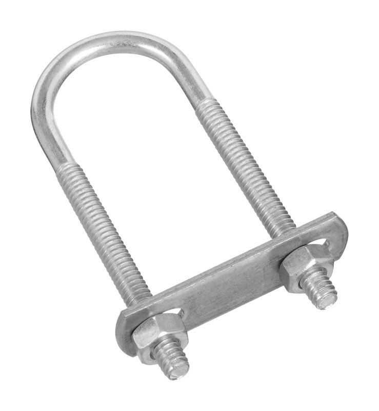 National Hardware N222-109 Zinc-Plated Steel #136 U-Bolt 1/4×1-1/8 Wx3.5 L in.