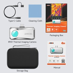 25Hz Refresh Rate Thermal Camera Thermal Imager 256×192 IR for Android Type-C