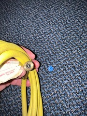 Robinair 31096 1/4″ Premium Refrigerant Charging Hose – 96″ Long, Yellow NOS