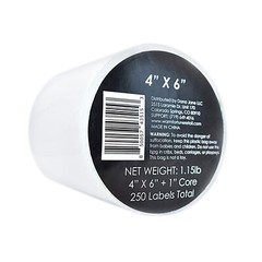 WF Direct Thermal Shipping Labels 4″ x 6″ 250 labels Per Roll – 4 ROLLS