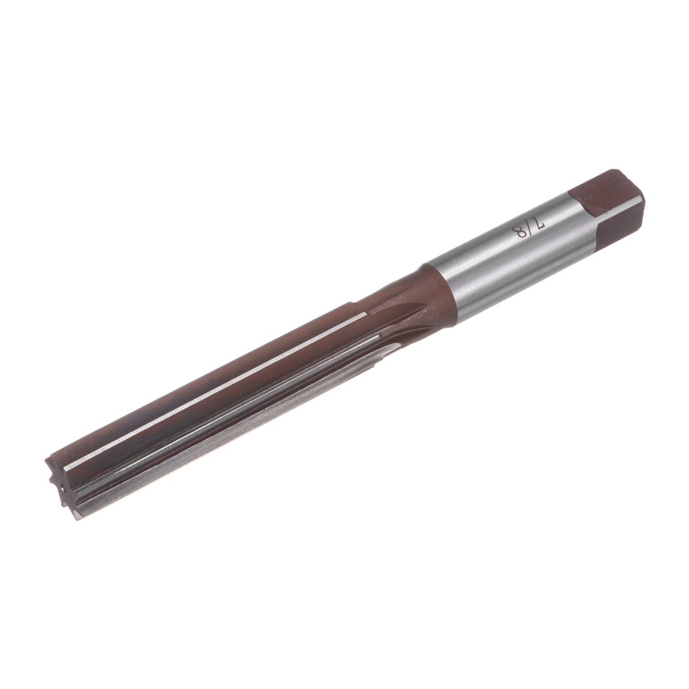 7/8″ Hand Reamer H8 Alloy Tool Steel 8 Flutes Straight Shank Cutter