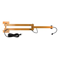 50W Loading Dock Folding LED Lights Swing Arm Lamp For Warehouse Outdoor Work US