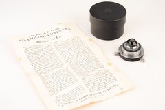 Bausch & Lomb Paraboloid Condenser Cat No 31-58-46 in Case with Instructions V23