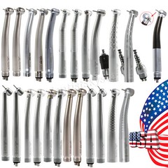 Dental Handpiece Fiber Optic High Speed Turbine Fit KAV NSK Coupler 2/4/6Holes Y