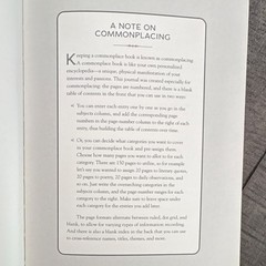 Union Square & Co. The Commonplace Book Illustrated Hardcover Knowledge Journal