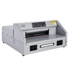 VEVOR Electric Paper Cutter 300W Guillotine Trimmer Cutter Machine with Casters