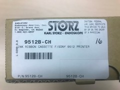 9512B-CH KARL STORZ CASSETTE, F/INK RIBBON, F SONY 9512 PRINTER