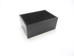 Black Acrylic Sheet – 12″ x 30″ – 1/4″ Thick Black Plexiglass Plastic Sheet f…