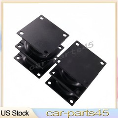 4X Vibratory Plate Compactor Rubber Isolator Shock Mount For Stanley Hydraulic