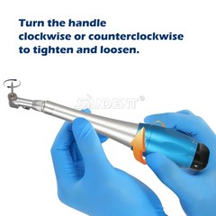 Dental Universal Implant Kit Torque Wrench Contra Angle Handpiece & 16 Drivers