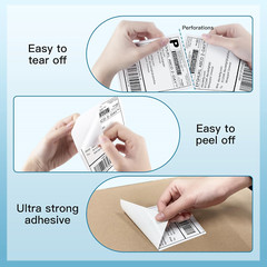 4×6 Thermal Direct Shipping Label Compatible with MUNBYN, Rollo, IDPRT SP420,