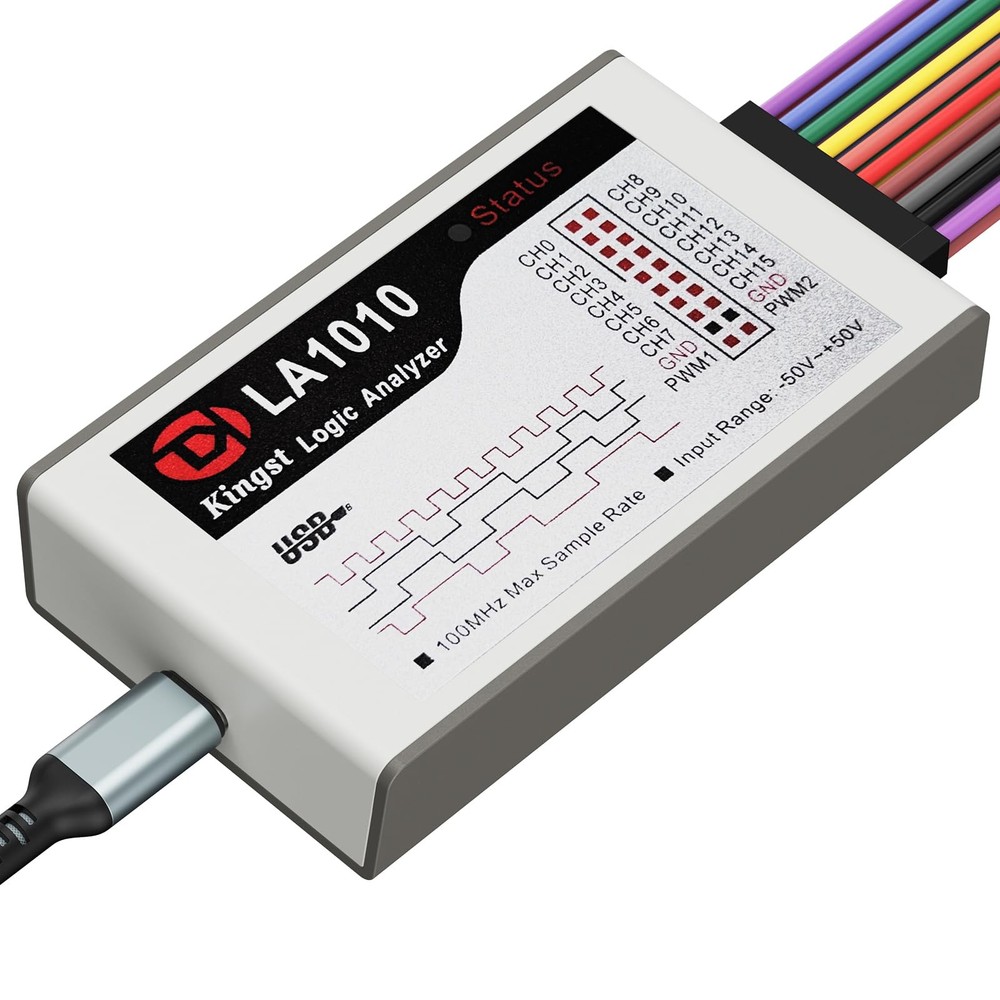 innomaker LA1010 USB Logic Analyzer 16 Input Channels 100MHz with The Englis…