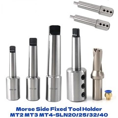 MT2 MT3 MT4 MT5 SLN20 SLN25 SLN32 SLN40 U Fast Drill Holder Side Lock CNC Tool