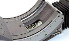 KLINGER SCIENTIFIC / NEWPORT CORP. BG120 GONIOMETER +/- 45 Degrees 120 MM WIDE.