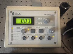 JDSU FL10 1110nm Ytterbium-Doped Diode Pumped Fiber Laser System 10w