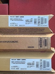 4 Ricoh Toner SET MP C2551 C2550 C2050 C2030 C2530 841280 841281 841282 841283