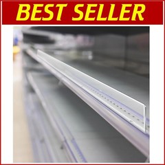 Quality Clear Front Shelf Fences with 60 Screws – Easy Installation for Retail^