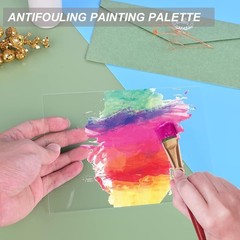 Acrylic Sheets 6 Pack of 8×10 0.043″ Thick Clear Plexiglass Transparent
