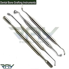 Dental Bone Grafting Instruments Palti Bone Graft Packer Compactor Scraper
