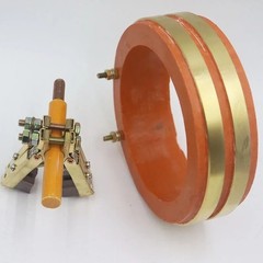 2-Ring 2-Way Conductive Ring Slip Ring Sliding Bracelet Copper Ring 100*135mm