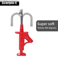 2PCS Flexible Insulated Quick Test Hook Clip Multifunctional Test Probe 1000V