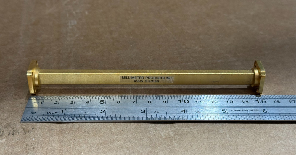 Millimeter Products 690A-6.0/599 WR-28 Straight