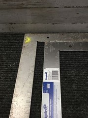 Used Lot of 2 Empire 1110 Flat Tradesman Square, 16″ x 24″, Steel