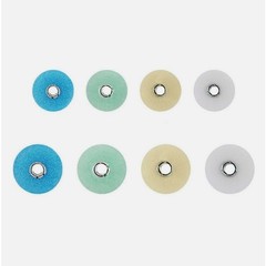 Dental Composite Polishing Kit 12mm/14mm Finishing Discs & Strips 80Pcs+ Mandrel