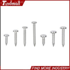 550Pcs 304 Stainless Steel Wood Screws Assortment Kit Phillips #4#6#8#10#12