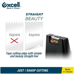 Excell Dual-Core Desk Tape Dispenser Fits 1″ & 3″ Core ,No Tape & Pen,Pen Holder