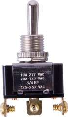 GSW-13 Heavy Duty Electrical Toggle Switch, SPDT, ON-OFF-ON, 20