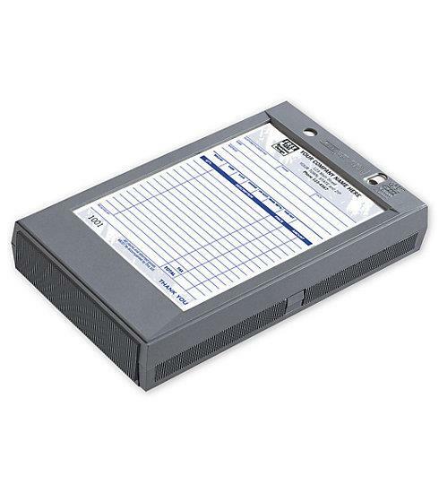 Plastic Countertop Register Box For 5.5″ x 8.5″ #610 Forms / Item #D925