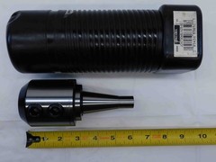 NMTB30 JACOBS 25mm ID SOLID END MILL TOOL HOLDER 25.0 JCNT30XSLN25-80 M12x1.75