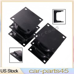 4X Vibratory Plate Compactor Rubber Isolator Shock Mount For Stanley Hydraulic