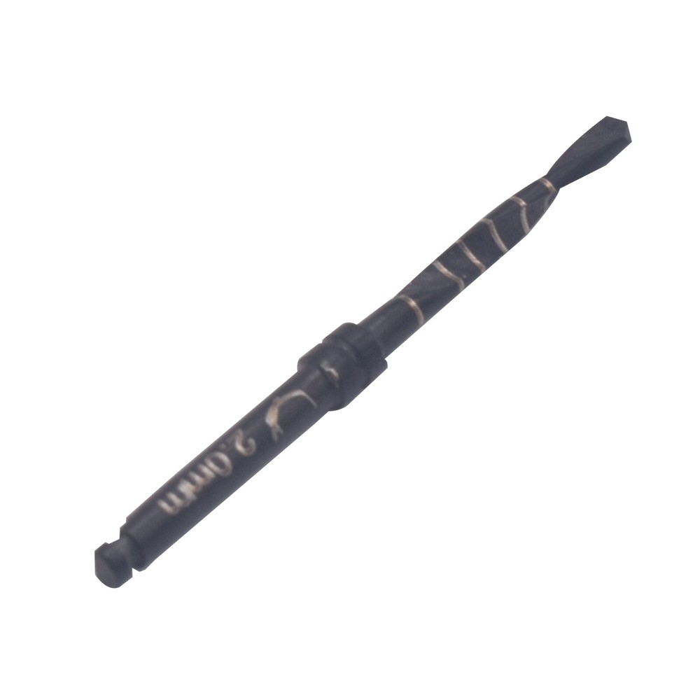 1Pc Dental Drills Implant Conical Drills Titanium Coated Black 2.0 mm – 5.2 mm