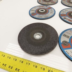 CGW A24RBF 7″ x 1/4 x 7/8″ Depressed Center Metal Grinding Wheels 8500RPM Lot/13